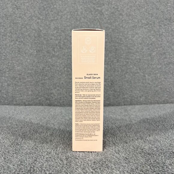 Korean Dearboo Glass Skin Snail Serum K Beauty Hydration Luminous Skin 3.38 oz - Picture 4 of 11